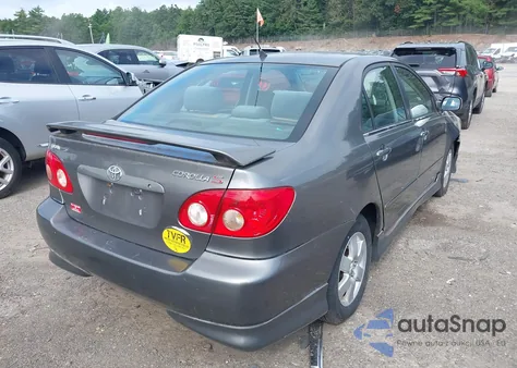 2005 Toyota Corolla S из США, поврежденный, VIN 1NXBR32E75Z360693